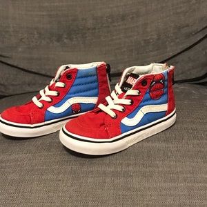 Retired spider-man vans!
